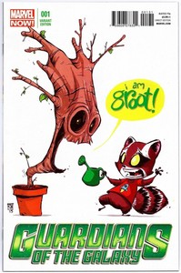 GUARDIANS-OF-THE-GALAXY-2013-1-BABY-GROOT-YOUNG-VARIANT-MARVEL-NM-C443