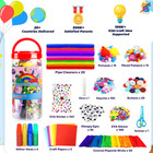 New ListingKids Arts Crafts Kit Diy Set Glitter Glue Tools Gift for Boys Girls Age 4+