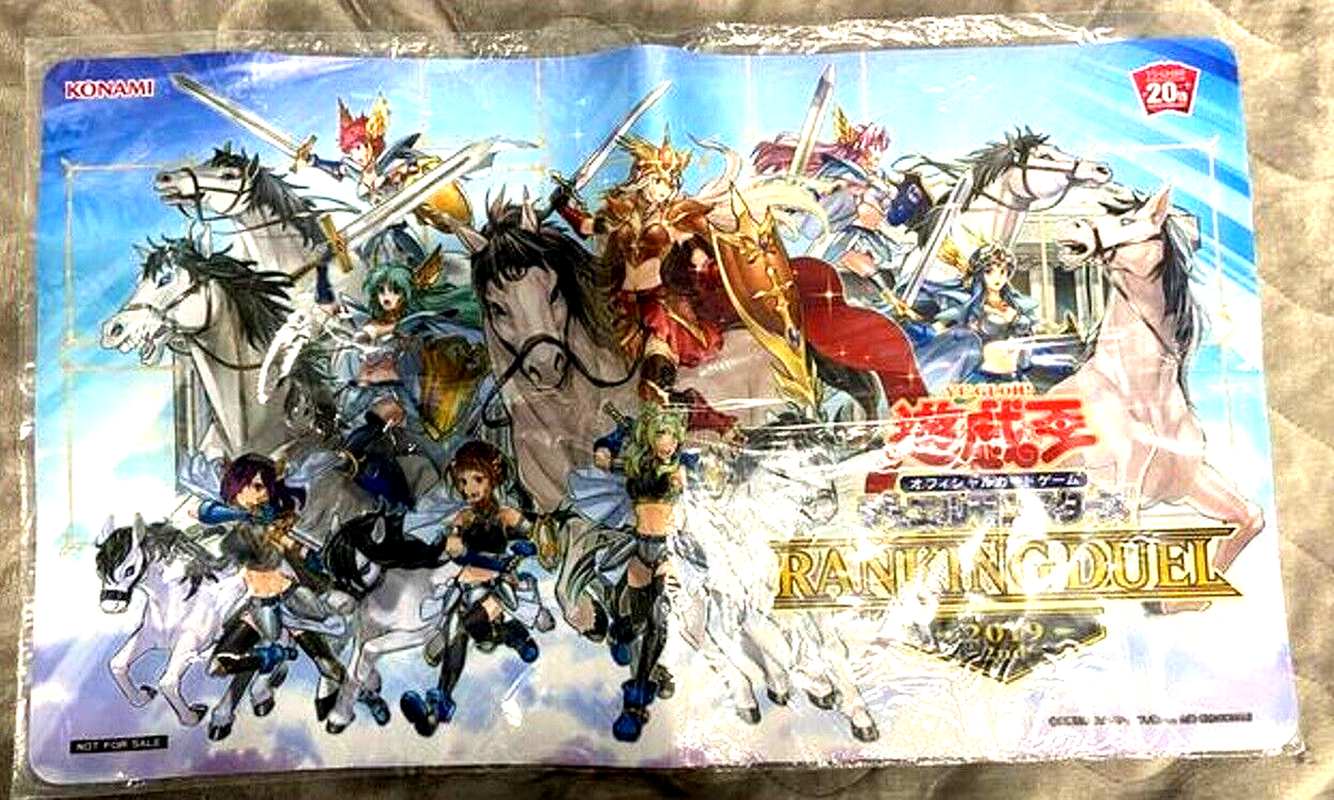 Yugioh Official Playmat Valkyrie RANKING DUEL 2019 2nd Japanese