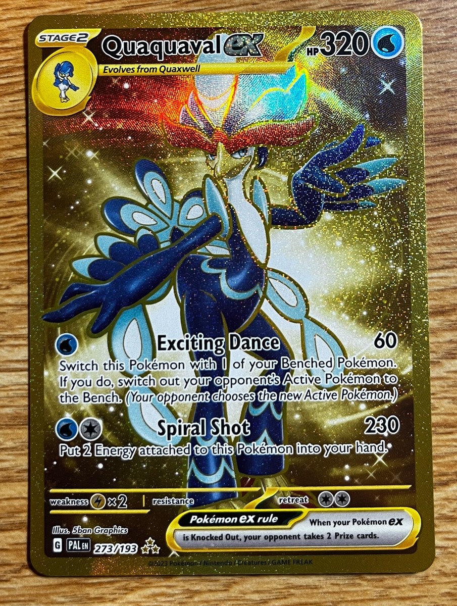 273 193 pokemon card Pokémon TCG Quaquaval ex - 273/193