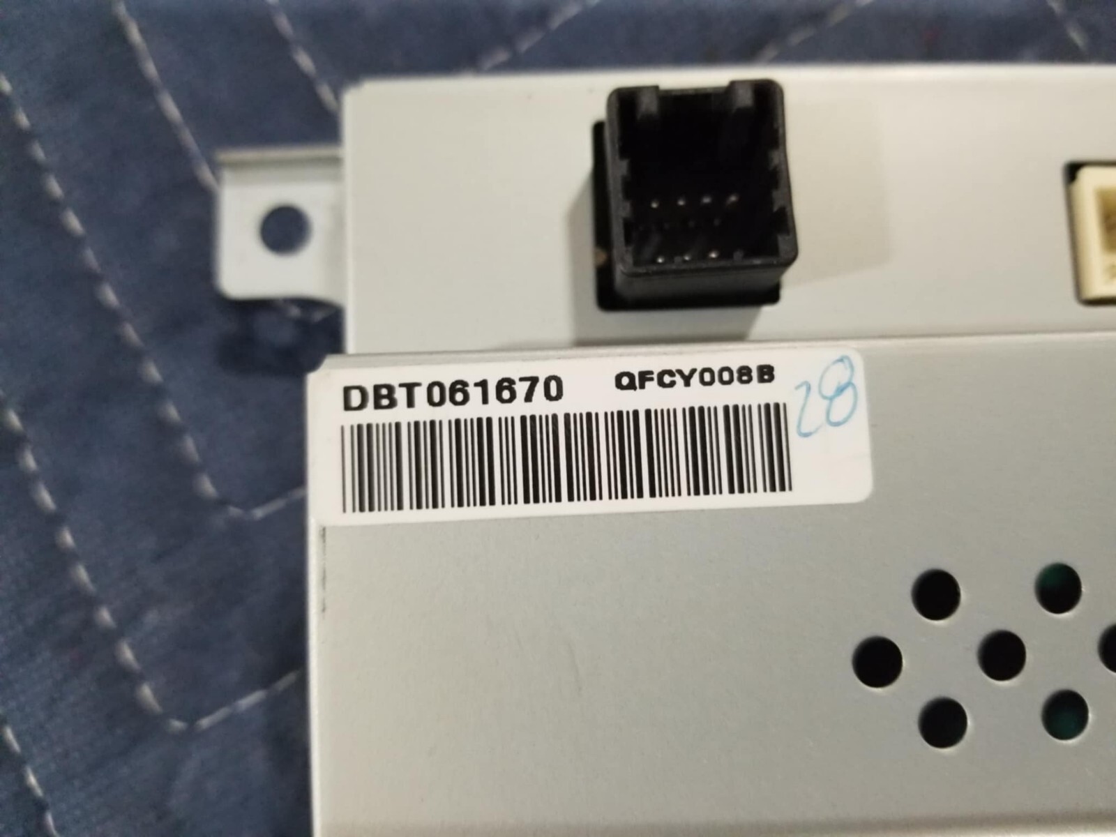 14-17 Maserati Ghibli Dashboard Dash Information Display Media Monitor OEM #84