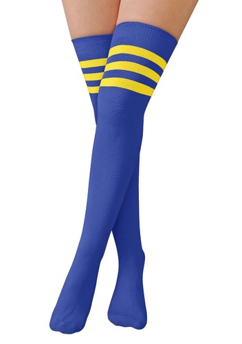 Over The Knee Thigh High 118 - 118 Referee Socks Cotton Rich Sox Girls UK 4-5.5 - Picture 63 of 76