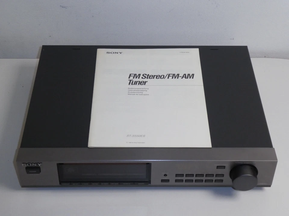 Sony ST-S550ES High-End Stereo FM/AM Vintage Tuner inkl. BDA, 2 Jahre Garantie - Bild 4 von 4