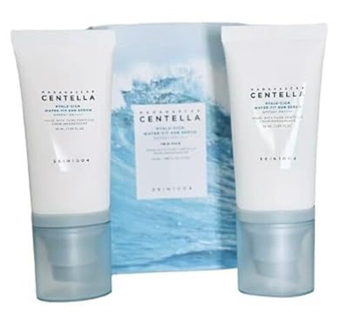 2 Pack Madagascar Centella Water-Fit Sun Serum SPF50+ PA++++ 1.69oz Each NEW