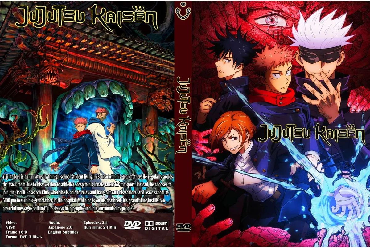 Jujutsu Kaisen Season 1 Audio Japanese with English Subtitles eBay