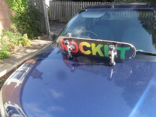 complete skateboard custom ROCKET x ENUFF ππ COLLECT FROM BLAIRGOWRIE - Picture 13 of 14