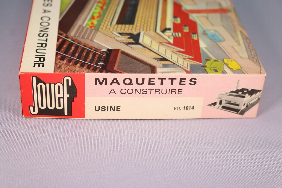 Maquette JOUEF référence 1014, Usine moderne échelle HO