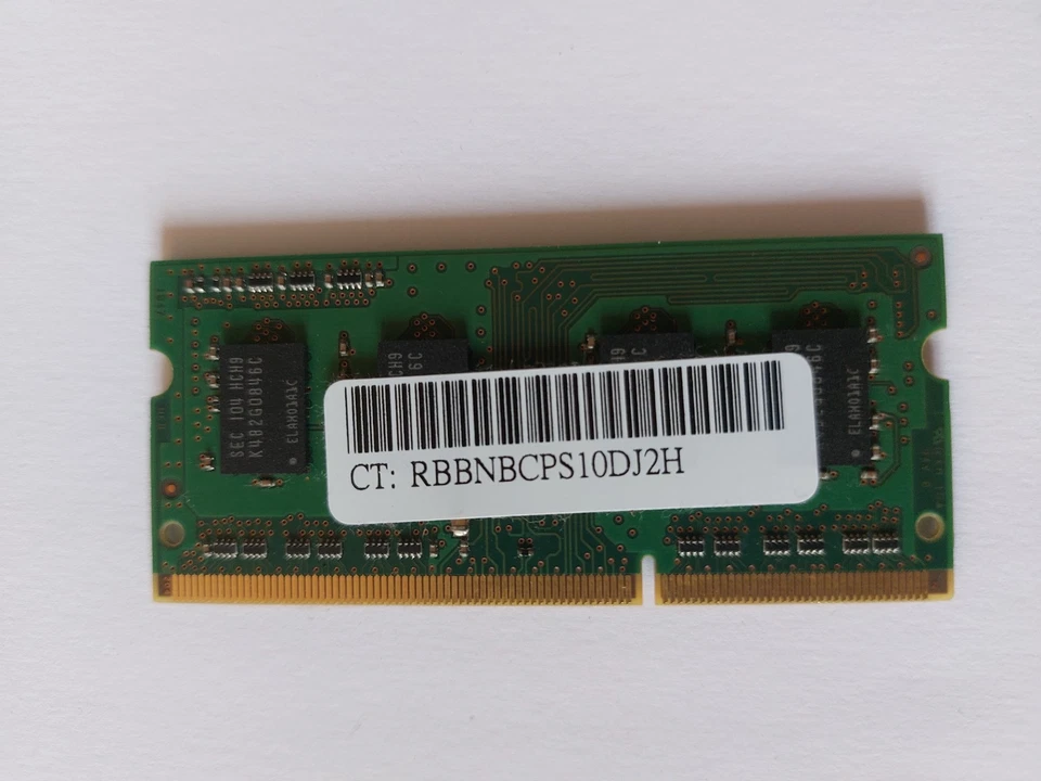 Memoria RAM DDR3 SAMSUNG 2GB, PC3-10600S, SO-DIMM, M471B5773CHS-CH9, 09-10-z... - Immagine 2 di 2