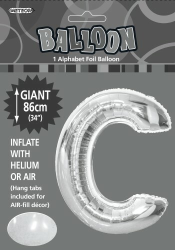 AU 35/86cm Silver Foil Balloon Number Alphabet Symbols Party Birthday - Picture 4 of 44