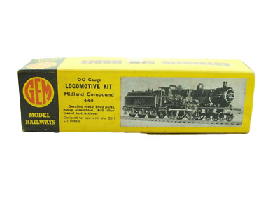 GEM MODEL RAILWAYS LOCOMOTIVE KIT 4-4-0 MIDLAND COMPOUND