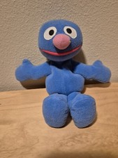 Vtg Tyco 1997 Grover Sesame Street Beanie Babies Bean Bag 8 Plush