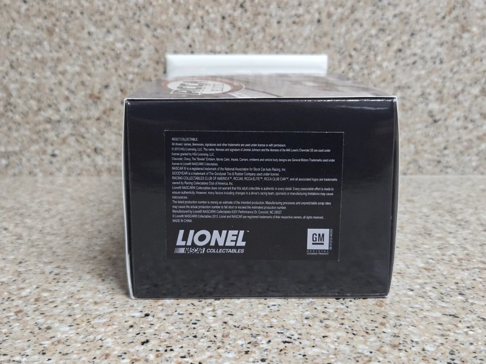 JIMMIE JOHNSON 2013 #48 LOWE'S MARTINSVILLE RACED WIN ELITE - Image 3 of 4