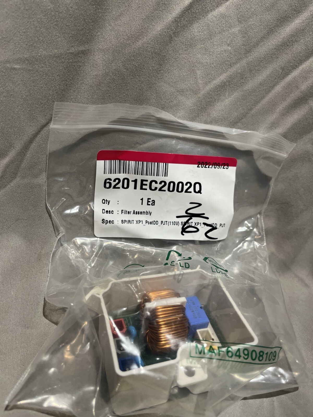 LG  Washer 6201EC2002Q Filter