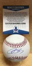 BOBBY BRADLEY CLEVELAND INDIANS ROOKIE YEAR SIGNED M.L. BASEBALL BECKETT R12882