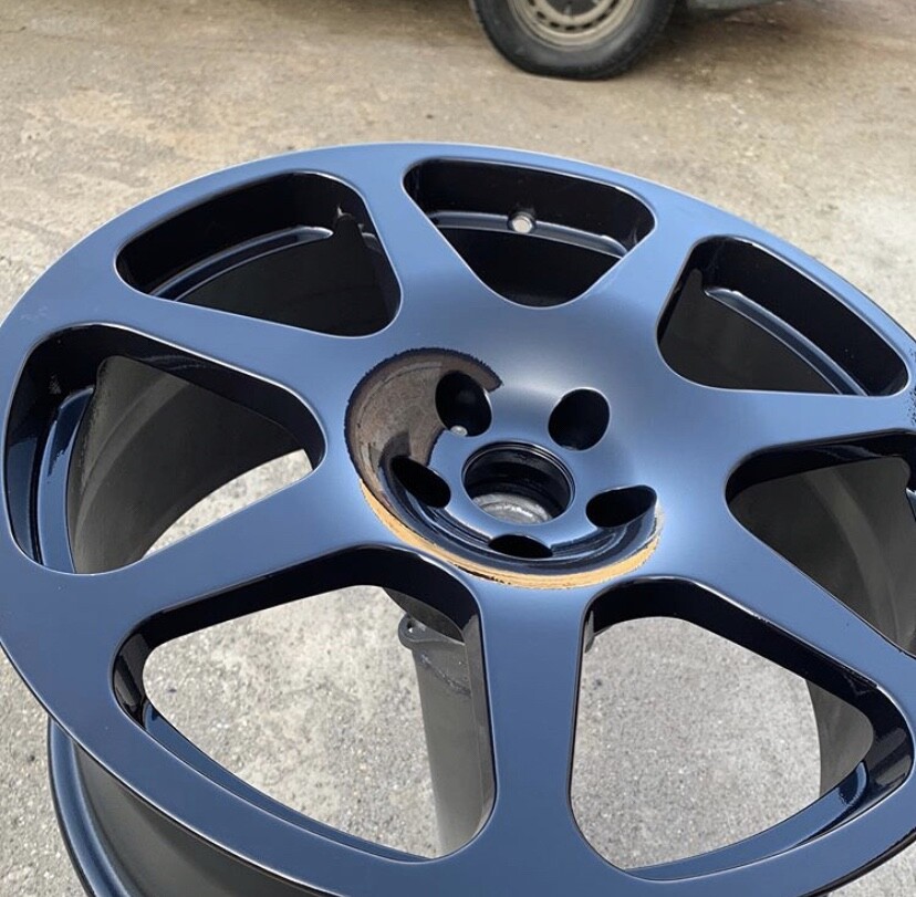 MIRROR GLOSS CARBON BLACK Powder Coating Paint, 1lb/0.45kg | eBay