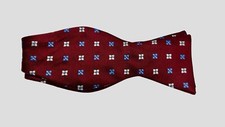 Brooks Brothers Mens silk self tied bow tie