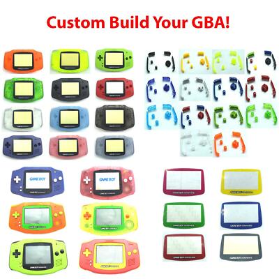 Custom Nintendo Gameboy Advance AGS Backlit Modification Service Build Konsole
