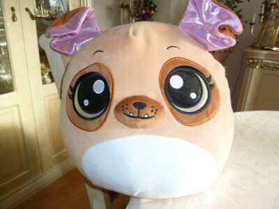 Squishy Kissen Zuru Coco Surprise Plüschtier Mops 30 cm - neuwertig -
