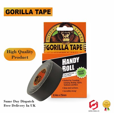 A-WPT50 PRO POWER Impermeabile Panno Gaffa Nastro Nero 48mm