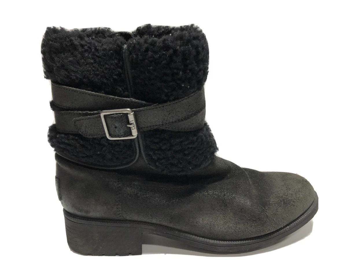 UGG Blayre III Women s Boot Black Size 9.5 M eBay