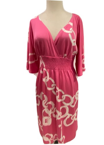 Lilly Pulitzer Dress Silk Cotton Pink 