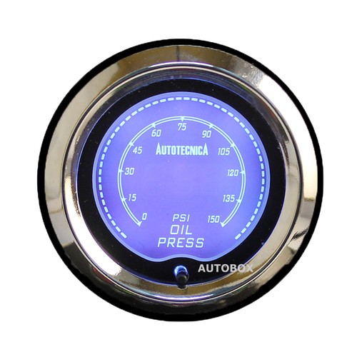 Holden VY VZ SV6 SS V6 UTE Pod w/ Autotecnica LCD Digital Boost Oil Press Gauge - Picture 9 of 12