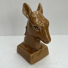 Orlando Cherry Brandy Decorative Bottle In Shape Of Deer Head - Empty