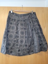 Ladies M&S Lined Print Skirt