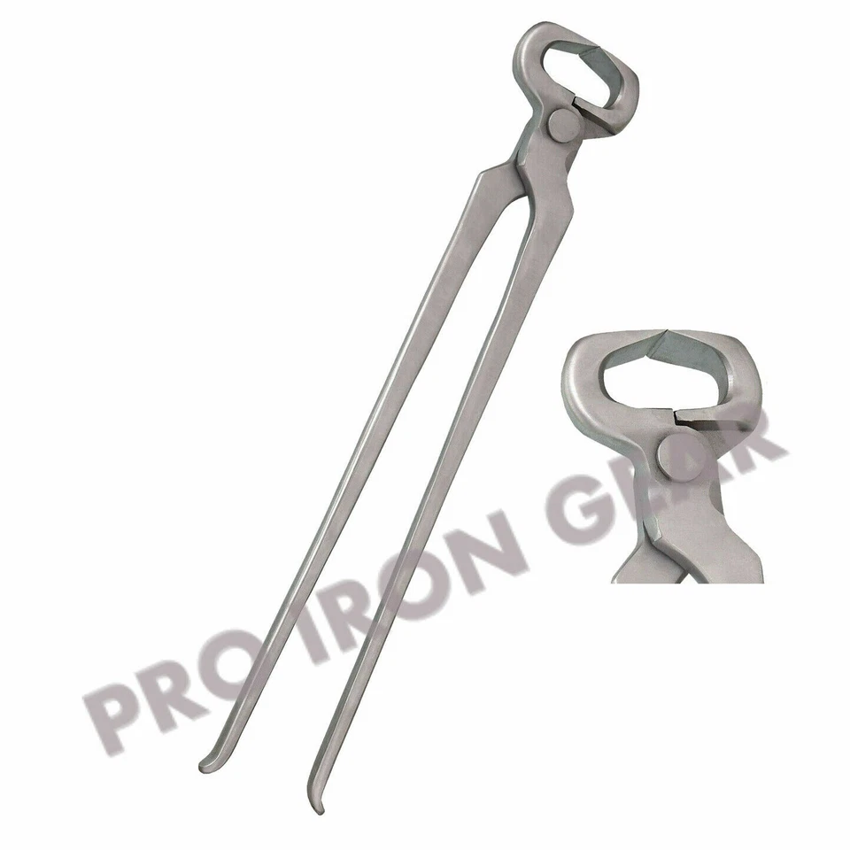 PRO IRON GEAR 12" Professional Horse Hoof Nipper Farrier Tool trimmer Cutter