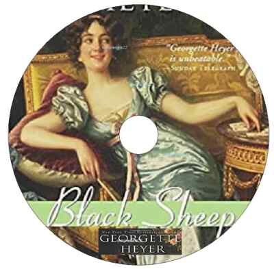 Georgette Heyer Black Sheep MP3 CD 9Hrs+ Talking Audio Book  - Romance