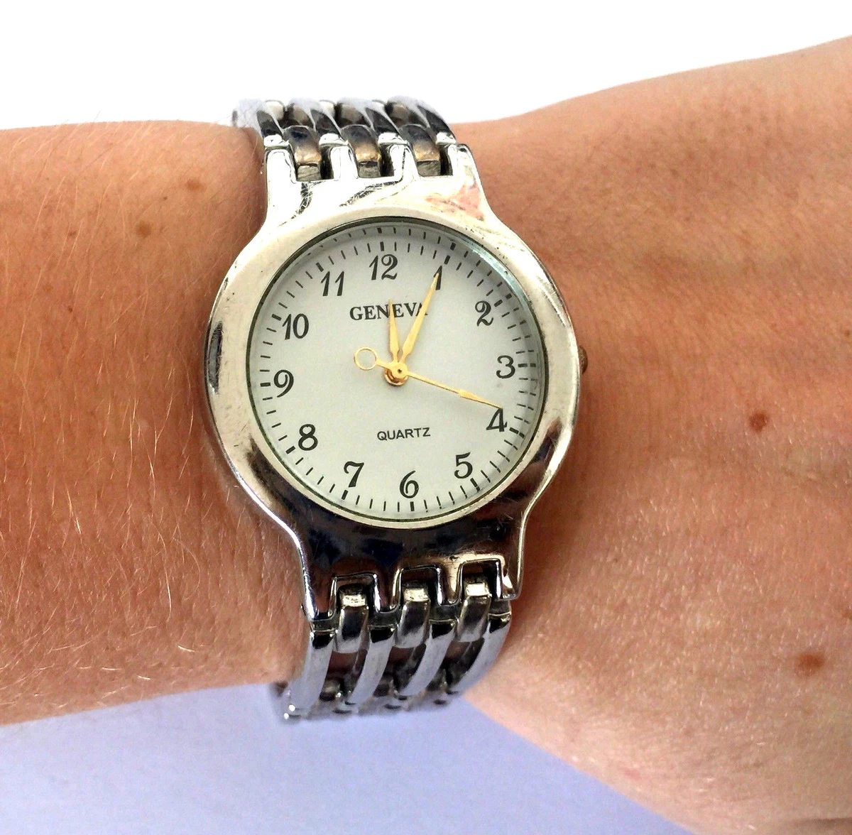 Geneva on sale quartz watch