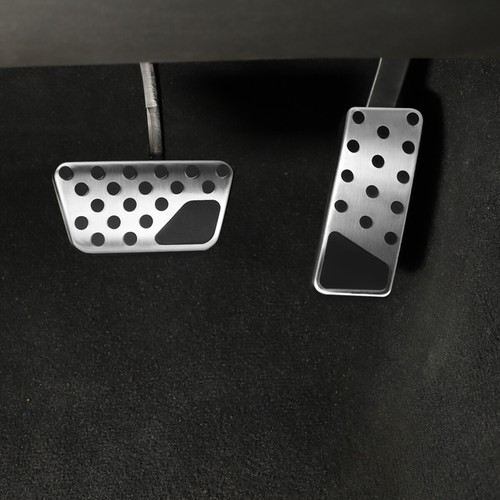 Steel Foot Brake Gas Pedal Cover Set For 2007-2017 Jeep Wrangler JK Accessories - Foto 8 di 11