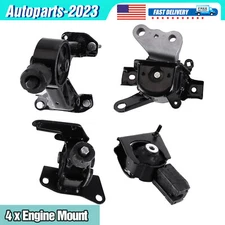 Engine Motor & Auto Transmission Mount Set For 09-13 Toyota Corolla 1.8L- 4PCS