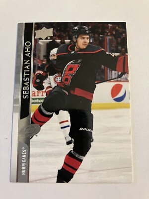 Sebastian Aho 2020-21 Upper Deck Hockey #283 Carolina Hurricanes