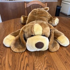 Toys R Us ANIMAL ALLEY Darby Dog Floppy Large Stuffed Animal Plush 2000 32  