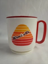 Winchell's Donuts Plastic Coffee Mug Cup Whirley Industries Warren PA Vintage 