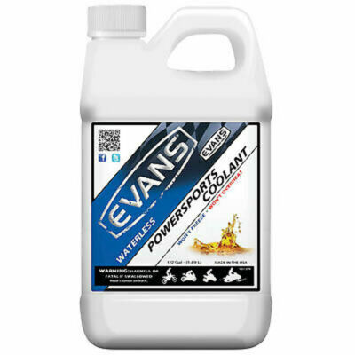 Evans Powersports Waterless Coolant 1/2 Gallon-Racing, motorcycles, ATVs, UTVs