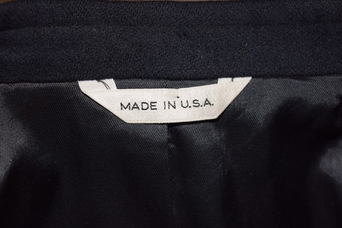 RALPH LAUREN Polo University Club Navy Blue Wool Two Button Blazer Size 44 - Picture 9 of 9