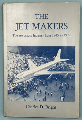 American Aerospace Aviation 1945-1972 History Hardcover DJ Illust. 1st Ed. 228p