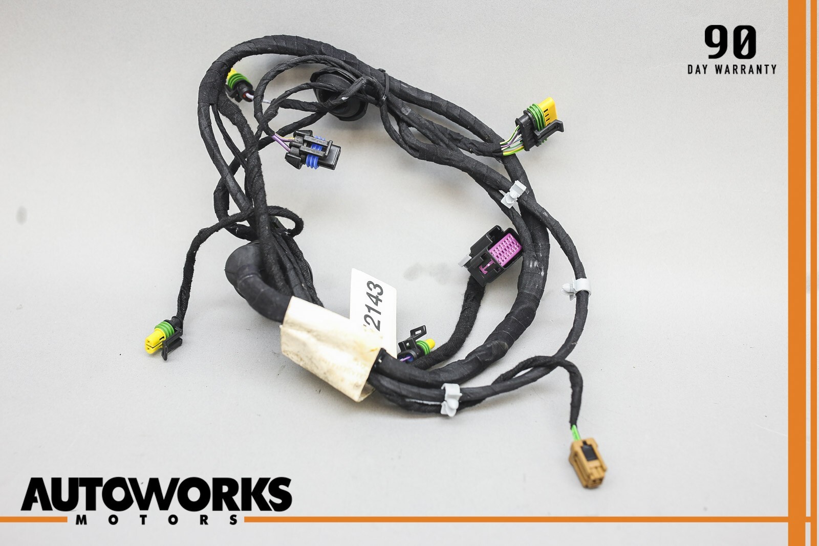 03-13 Maserati Quattroporte M139 Rear Left or Right Door Wire Harness 200536 OEM