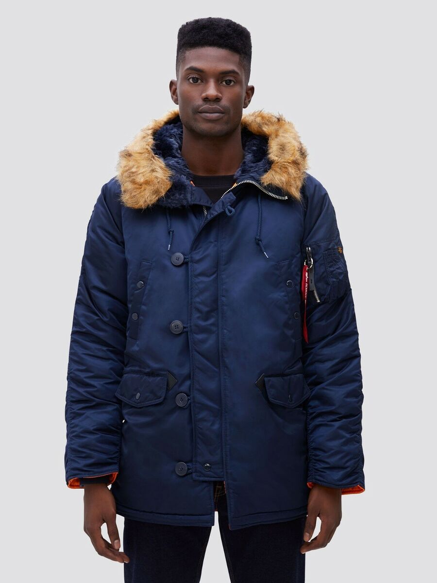 Alpha Industries Slim Fit N-3B Extreme Cold Weather Parka Alpha Industries Slim Fit N-3B Extreme Cold Weather Parka