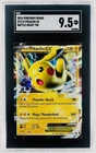 2016 POKEMON PROMOXY #174 PIKACHU EX BATTLE HEART TIN SGC 9.5 MT+