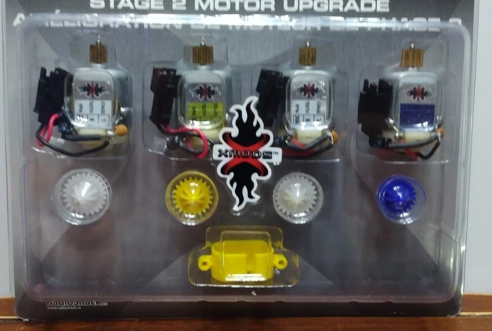XMODS Stage 2 Motor Upgrade Kit Super Street Hot Rod 600-8502 RadioShack NEW - Изображение 2 из 4