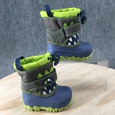 Cat  Jack Boots Child 4 Bernardo Shark Thermolite Snow Winter Blue Fabric