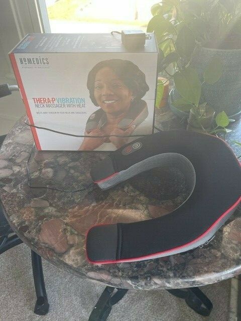 Homedics Thera-P Vibration Neck and Shoulder Massager with Heat
