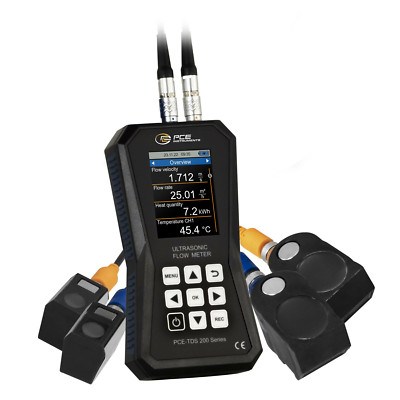 PCE Instruments Ultraschall-Durchflussmessgerät DEFEKTWARE SIEHE TEXT