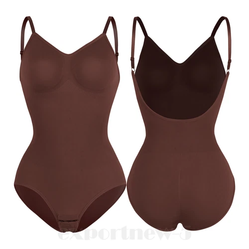 Bauchkontrolle Bodysuit Slip Sculpting Shaper Tank Top Bodys Snatched Waist - Bild 57 von 66