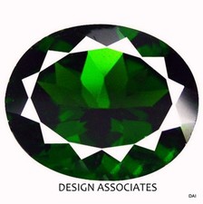 GREEN TOURMALINE OUTSTANDING 5 x 3 MM CLEAN OVAL CUT 110404