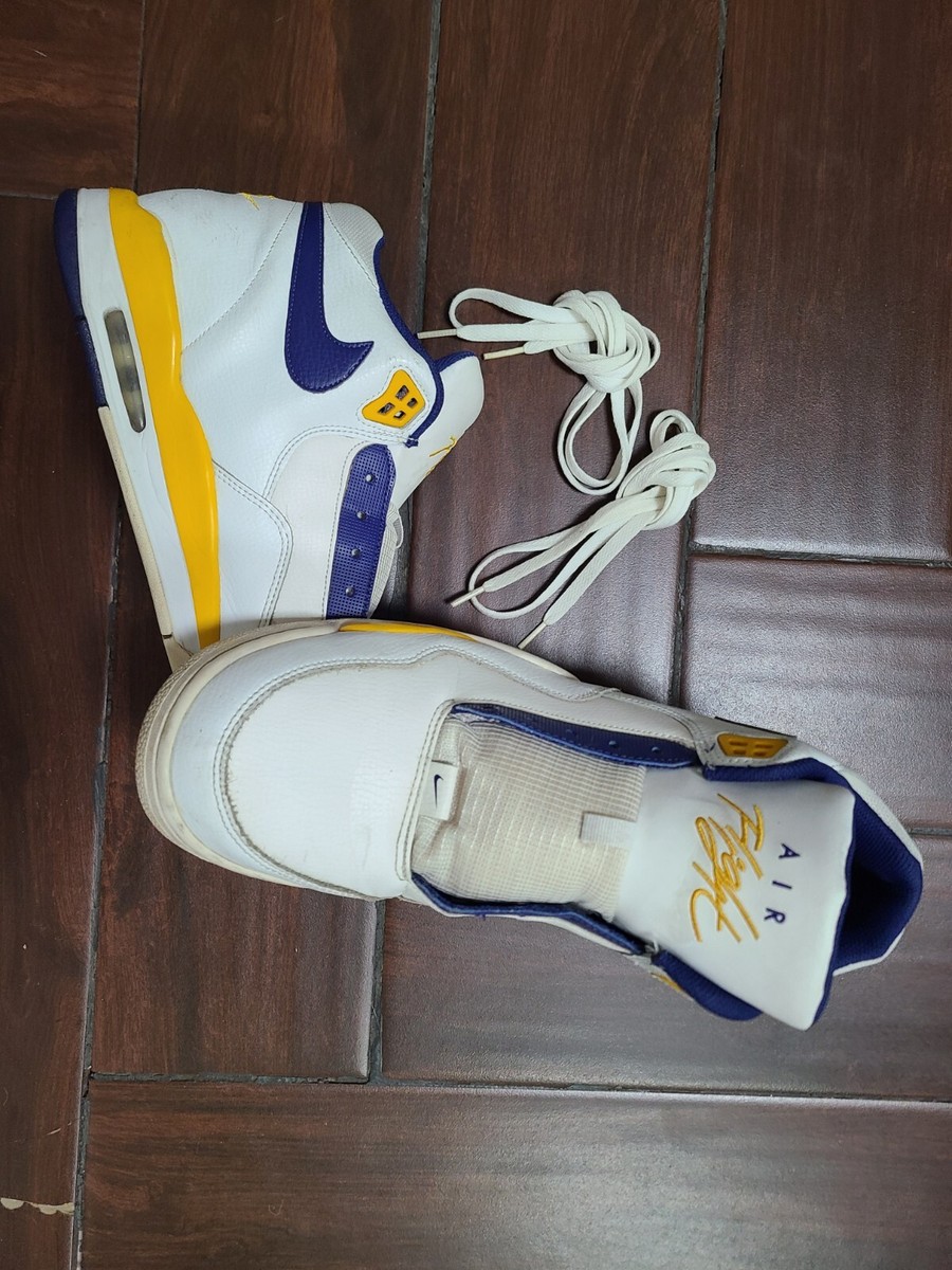 Nike Air Flight Lakers Basketball Shoes Size 13 | eBay