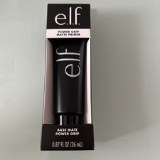 Elf Power Grip Matte Primer Clear Vegan 26ml 0,87 flüssige Unzen brandneu versiegelt verpackt